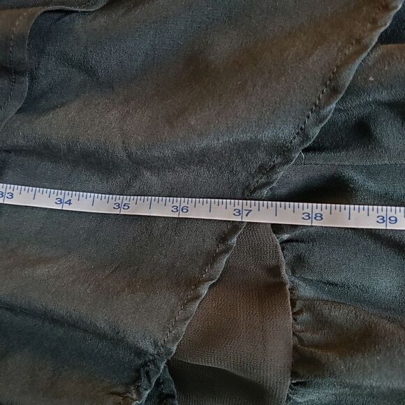 100% Silk Juicy Couture Black Dress - Picture 13 of 16